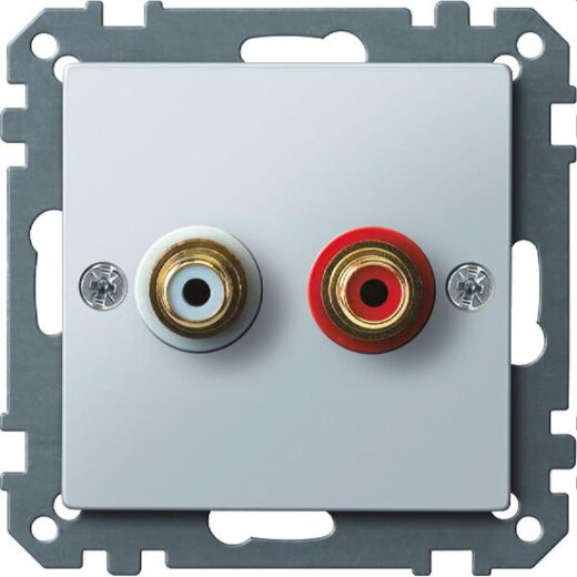 Merten Steckdose MEG4350-0319 polarweiss glaenzend