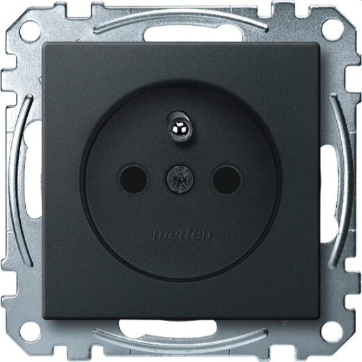 Merten Steckdose MEG2600-0414 anthrazit System M