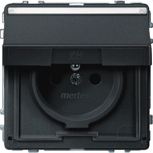 Merten Steckdose MEG2612-7214 anthrazit AQUADESIGN