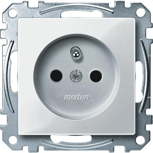 Merten Steckdose MEG2500-0319 polarweiss glaenzend