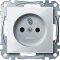 Merten Steckdose MEG2600-0319 polarweiss glaenzend