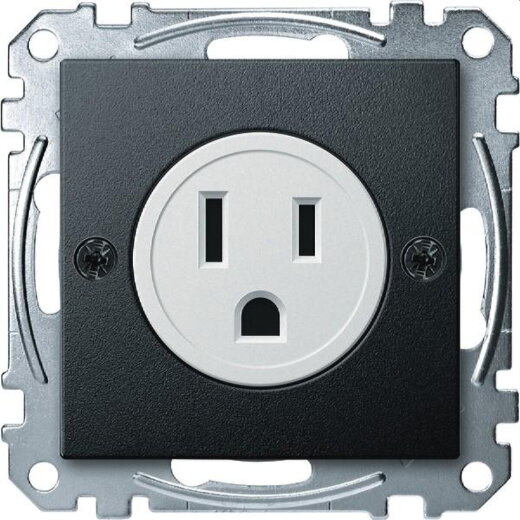 Merten Steckdoseneinsatz MEG2151-0414 15A anthrazit System M