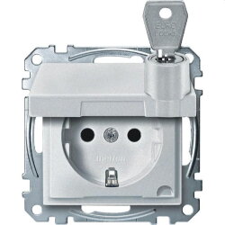 Merten SCHUKO-Steckdose MEG2315-0419 polarweiss System M