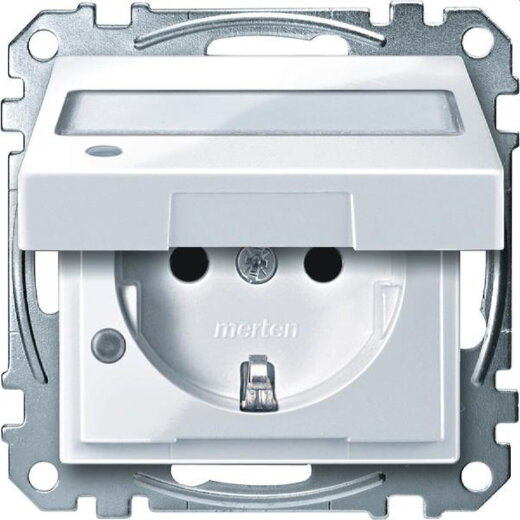 Merten SCHUKO-Steckdose MEG2313-0325 aktivweiss glaenzend