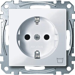 Merten SCHUKO-Steckdose MEG2352-0325 Waschm. aktivweiss...