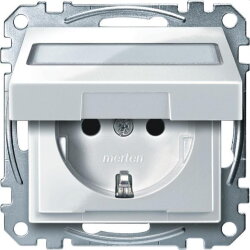 Merten SCHUKO-Steckdose MEG2312-0319 polarweiss glaenzend