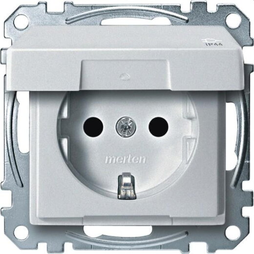Merten SCHUKO-Steckdose MEG2314-0419 polarweiss System M