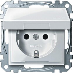 Merten SCHUKO-Steckdose MEG2310-0319 polarweiss glaenzend