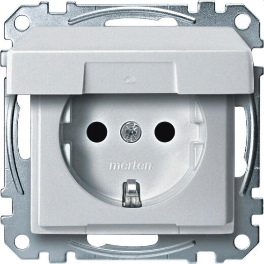 Merten SCHUKO-Steckdose MEG2310-0419 polarweiss System M