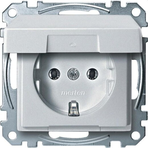 Merten SCHUKO-Steckdose MEG2311-0419 polarweiss System M