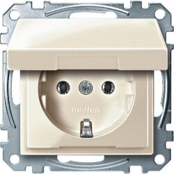 Merten SCHUKO-Steckdose MEG2311-0344 weiss glaenzend...