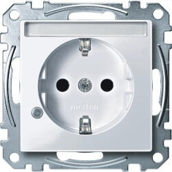 Merten SCHUKO-Steckdose MEG2303-0325 aktivweiss glaenzend