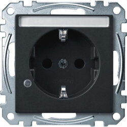 Merten SCHUKO-Steckdose MEG2303-0414 anthrazit System M