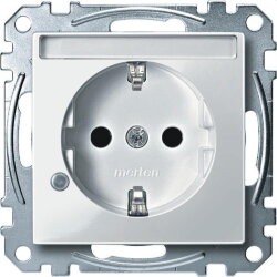 Merten SCHUKO-Steckdose MEG2303-0319 polarweiss glaenzend