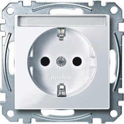 Merten SCHUKO-Steckdose MEG2302-0325 aktivweiss glaenzend