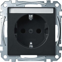 Merten SCHUKO-Steckdose MEG2302-0414 anthrazit System M