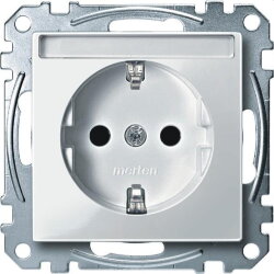 Merten SCHUKO-Steckdose MEG2302-0319 polarweiss glaenzend