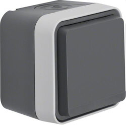 Berker SCHUKO-Steckdose M347633505 lichtgrau