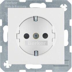 Berker SCHUKO-Steckdose M347231909 polarweiss matt