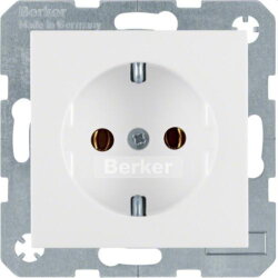 Berker SCHUKO-Steckdose M347431909 polarweiss matt