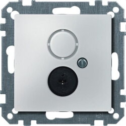 Merten Lautsprechersteckdose 297419 polarweiss System M