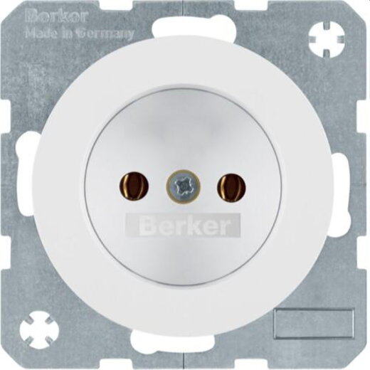 Berker Steckdose M36167032089 polarweiss glaenzend
