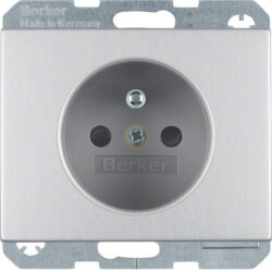 Berker SCHUKO-Steckdose M36768757003 alu