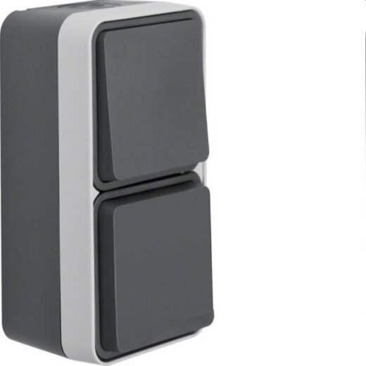 Berker Kombination M347803515 lichtgrau