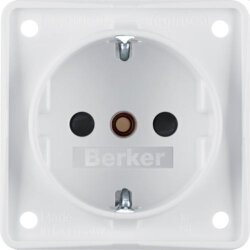 Berker SCHUKO-Steckdose M3941952502 polarweiss matt