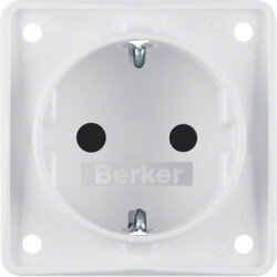 Berker SCHUKO-Steckdose M3947792502 polarweiss matt