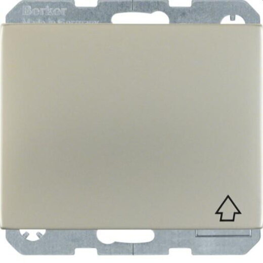 Berker SCHUKO-Steckdose M347517204 edelstahl rostfrei