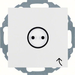 Berker SCHUKO-Steckdose M347441949 polarweiss matt