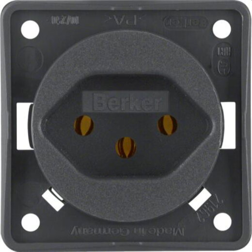 Berker Steckdose M3962492505 anthrazit matt Schweiz