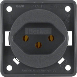 Berker Steckdose M3962492505 anthrazit matt Schweiz