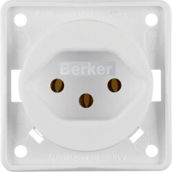 Berker Steckdose M3962492502 polarweiss matt Schweiz