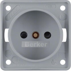 Berker Steckdose M3961942506 grau matt