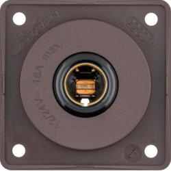 Berker Steckdose M3945172501 braun matt
