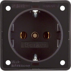 Berker SCHUKO-Steckdose M3941852501 braun matt