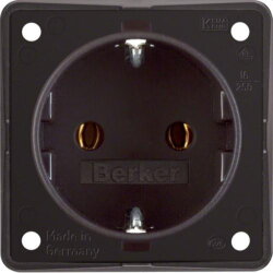 Berker SCHUKO-Steckdose M3947782501 braun matt