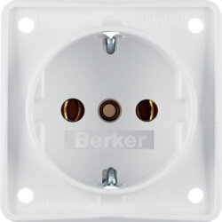 Berker SCHUKO-Steckdose M3941852502 polarweiss matt