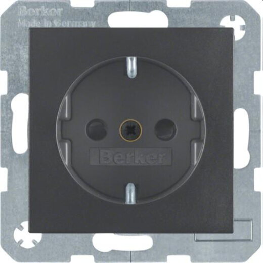 Berker SCHUKO-Steckdose M341231606 anthrazit matt