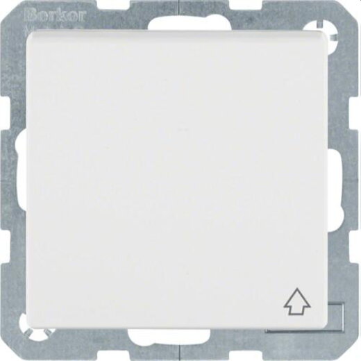 Berker SCHUKO-Steckdose M347516069 polarweiss samt