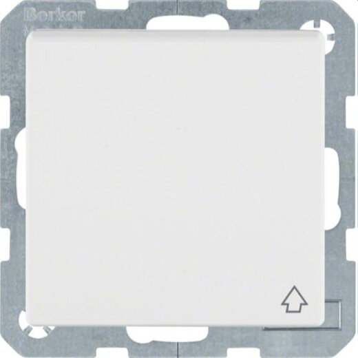 Berker SCHUKO-Steckdose M347516089 polarweiss samt