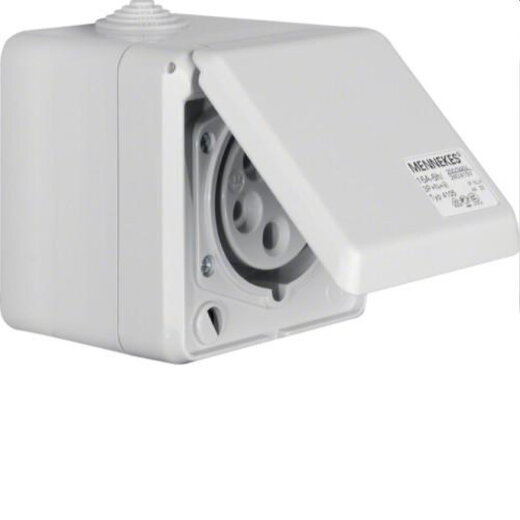 Berker CEE-Steckdose M3558001 16A 5polig AP