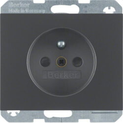 Berker Steckdose M36768757006 anthrazit matt