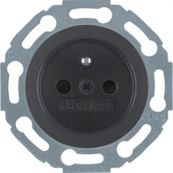 Berker Steckdose M367687901 schwarz glaenzend
