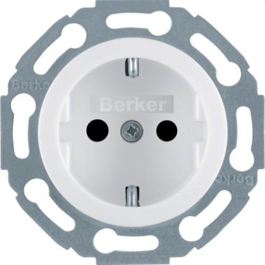 Berker SCHUKO-Steckdose M34755 polarweiss