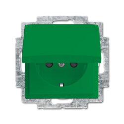 Busch-Jaeger 20 EUKB-13-914 eBs gruen SCHUKO-Steckdose