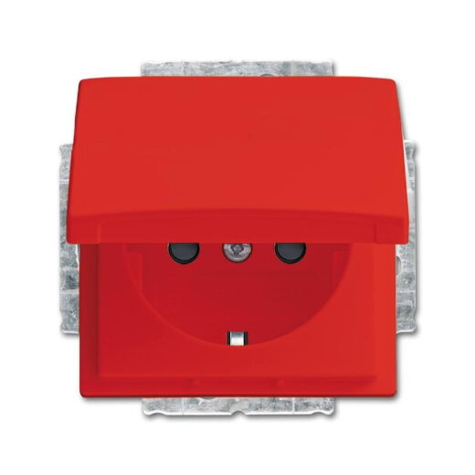 Busch-Jaeger 20 EUKB-917 eBs rot SCHUKO-Steckdose