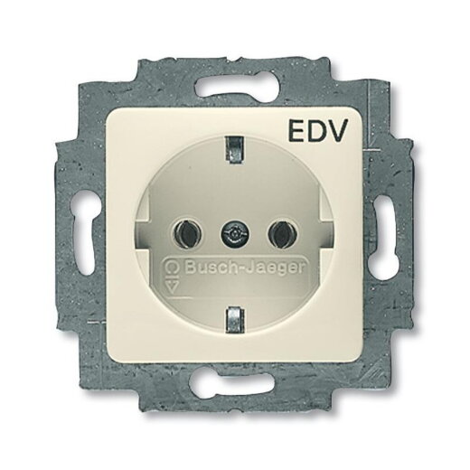 Busch-Jaeger 20 EUCQ/DV-212 SI Steckdoseneinsatz